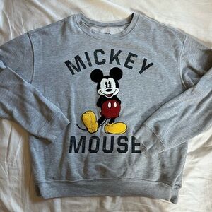 Disney Mickey Mouse Gray Sweatshirt